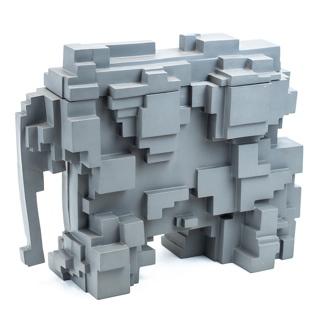 Lot 500 Sir Eduardo Paolozzi (1924—2005) A moulded container 'Elephant' for Nairn Floors Ltd