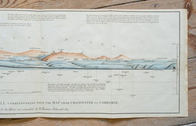Lot 61 - Richard Thomas. 'Report on a Survey of the Mining District of Cornwall,' 1819.