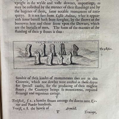 Lot 60 - John Norden. 'Speculi Britanniae Pars,' 1728.