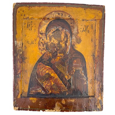 Lot 39 - A Russian Icon.