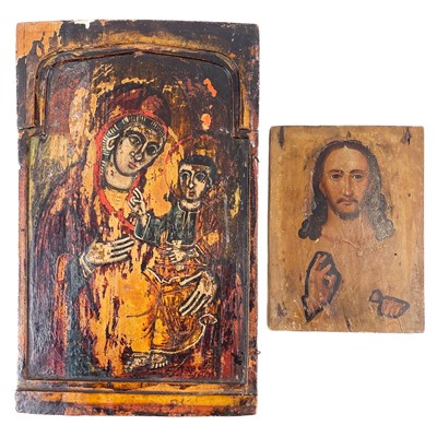 Lot 67 - A Coptic Icon.