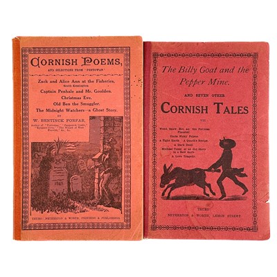 Lot 41 - Cornish tales and poetry. Three works.