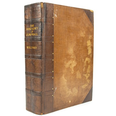 Lot 580 - A manuscript book written and prepared by William Mackenzie Williams.