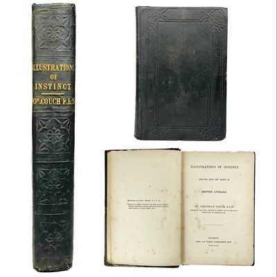 Lot 743 - Jonathan Couch. 'Illustrations of Instinct. Deduced from the Habits of British Animals,' 1847