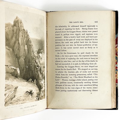 Lot 759 - Wilkie Collins. 'Rambles Beyond Railways; Or Notes in Cornwall Taken A-Foot,'