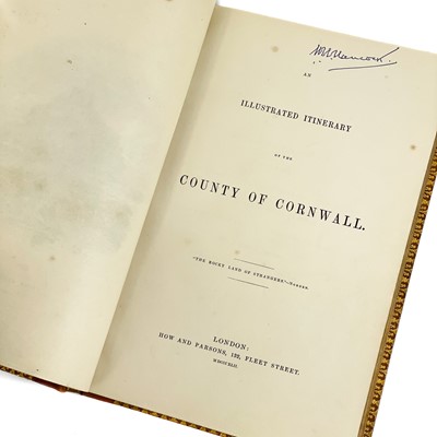 Lot 442 - Cyrus Redding. 'Illustrated Itinerary of Cornwall,' 1842.