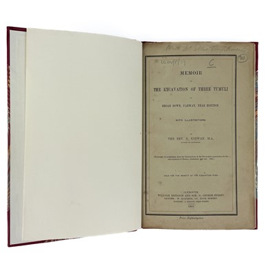 Lot 75 - Three works related to gold found in Cornwall