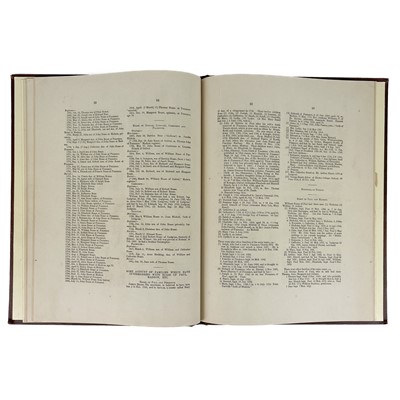 Lot 80 - An Account of the Families of Boase or Bowes