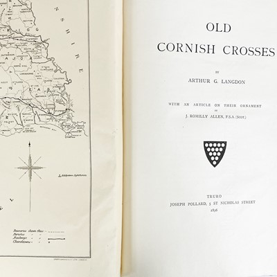 Lot 25 - Arthur G. Langdon. 'Old Cornish Crosses'.