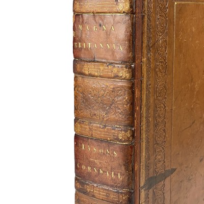 Lot 412 - Rev. Daniel Lysons & Samuel Lysons. 'Magna Britannia, a Concise Topographical Account of Cornwall'.