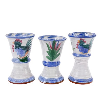 Lot 289 - A Jo Lord studio pottery Lemonade set.