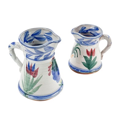 Lot 289 - A Jo Lord studio pottery Lemonade set.