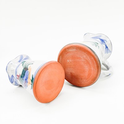 Lot 289 - A Jo Lord studio pottery Lemonade set.