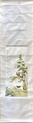 Lot 18 - Twelve Chinese lithograph scrolls, early-mid 20th century.