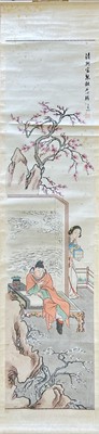 Lot 18 - Twelve Chinese lithograph scrolls, early-mid 20th century.