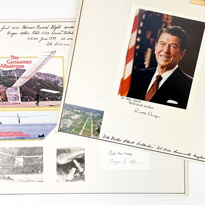 Lot 50 - A collection of mounted signatures.