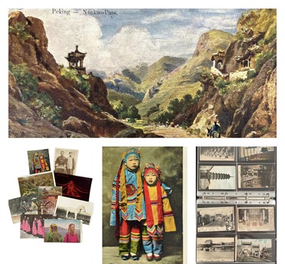 Lot 125 - A collection of Chinese and Hong Kong postcards, early 20th century.