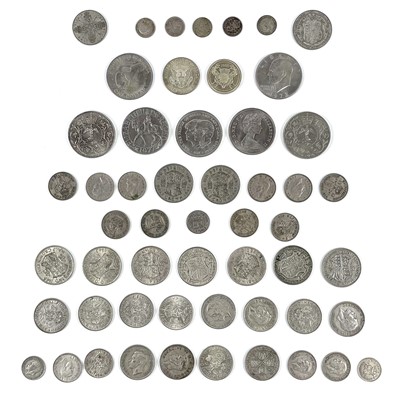 Lot 9 - GB Pre 1947 silver better grade coinage rare 1925 coins, etc