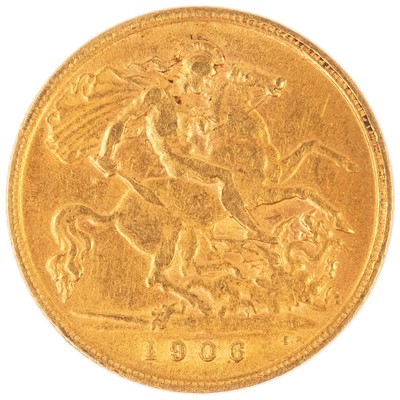 Lot 12 - GB Gold Half Sovereign 1906