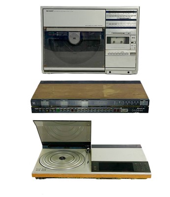 Lot 215 - Bang & Olufsen and Sharp HiFi.