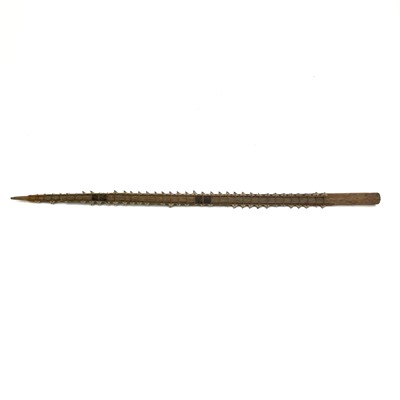 Lot 294 - A Kiribati (Gilbert Islands) shark tooth sword.