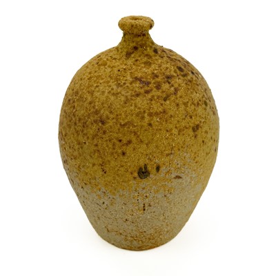 Lot 448 - A Sidney Tustin studio pottery preserve jar and cover.