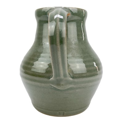 Lot 416 - A Crowan Pottery celadon jug by Harry Davis.