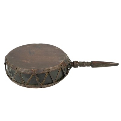 Lot 117 - A Nepalese Dhyangro shamans drum, 19th century.