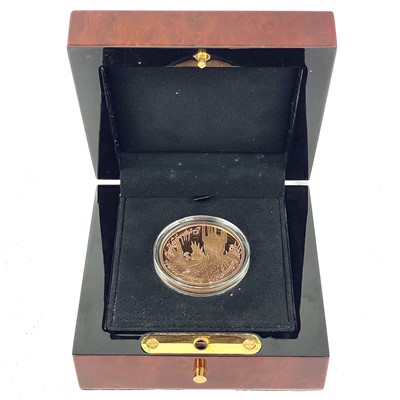 Lot 33 - Lord of the Rings New Zealand 22ct Gold $10 2003 proof coin