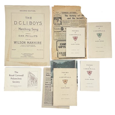 Lot 603 - Songsheets and Ephemera.