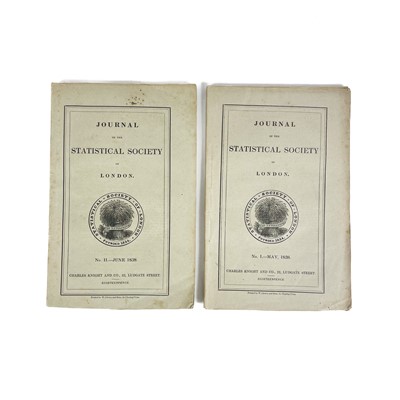 Lot 766 - 'Journal of the Statistical Society of London,'