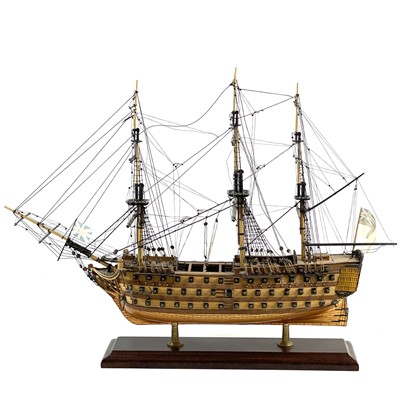 Lot 58 - A model of HMS Victory.