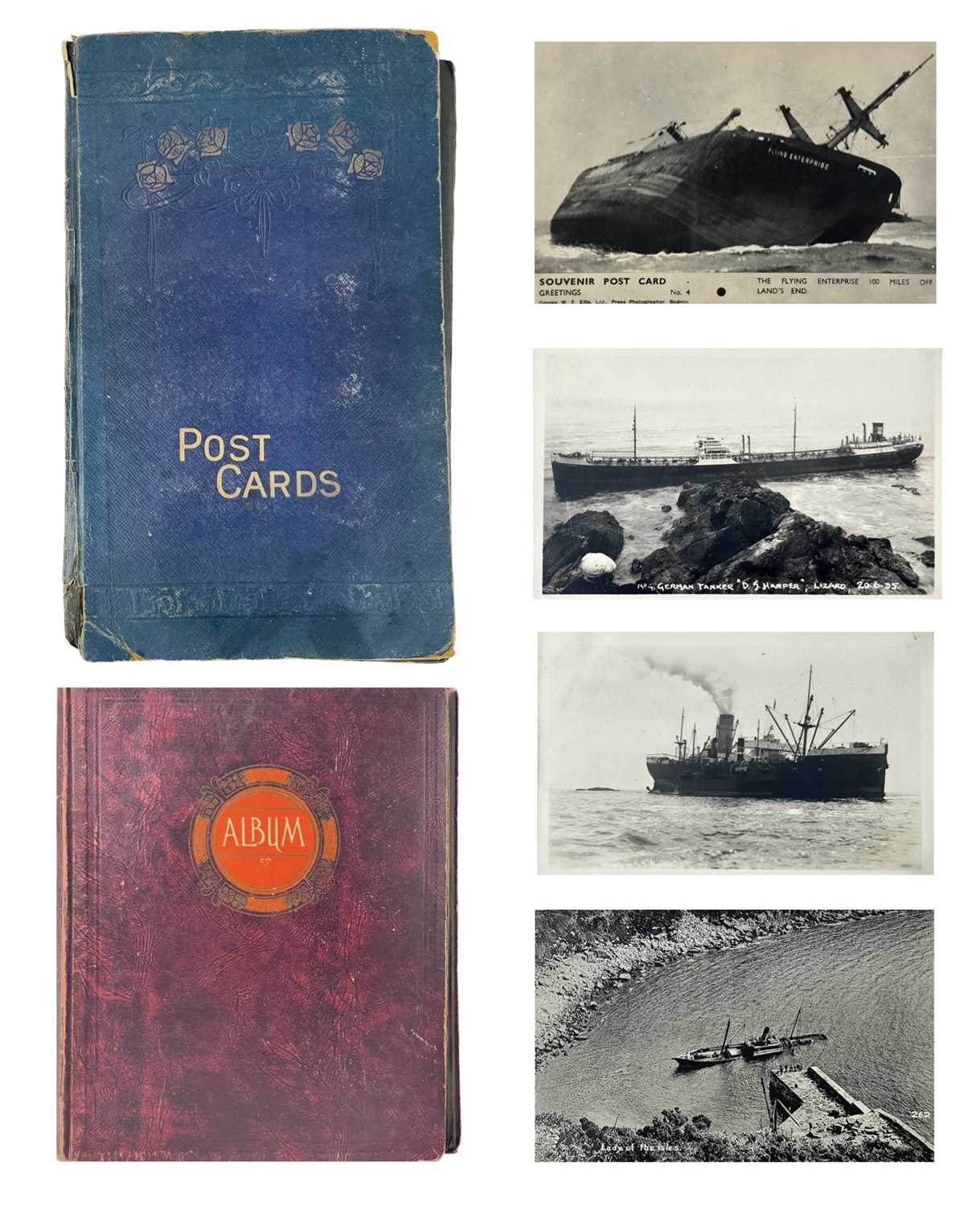 Lot 902 - Cornish Shipwreck Postcards