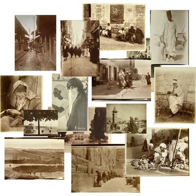 Lot 109 - A collection of early 20th century photographs of Jerusalem and Luxor.