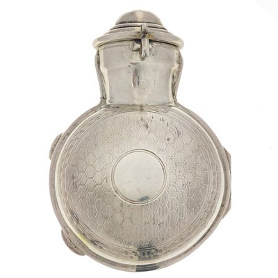 Lot 85 - A silver perfume bottle holder.