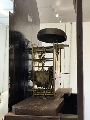 Lot 326 - A 19th century eight-day longcase clock.