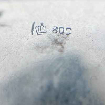 Lot 67 - A German silver snuff box.