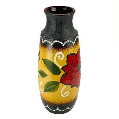 Lot 519 - A West German tall Lava jug.