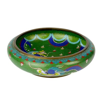 Lot 227 - A Chinese cloisonné bowl, late 19th century.