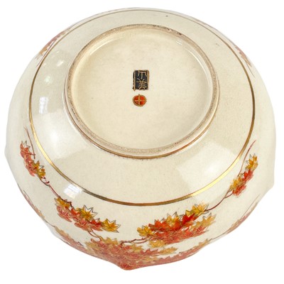 Lot 201 - A pair of Japanese Satsuma bowls, circa 1900.