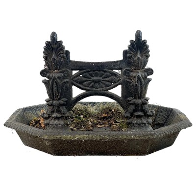 Lot 189 - A Victorian cast iron boot scraper.