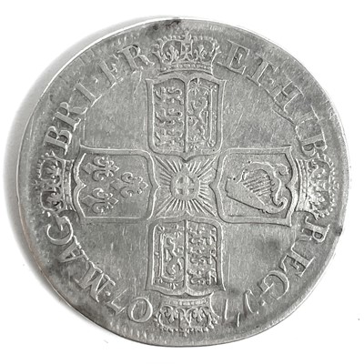 Lot 59 - Queen Anne 1707 half-crown