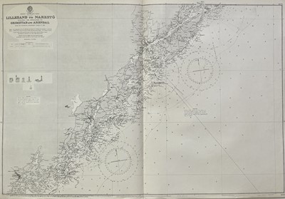 Lot 243 - Norway Sea Charts.