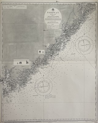 Lot 243 - Norway Sea Charts.