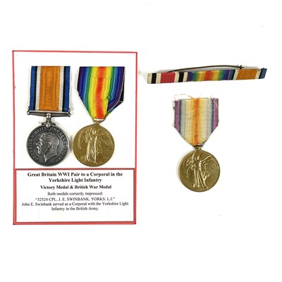 Lot 212 - World War 1 medals (x3)