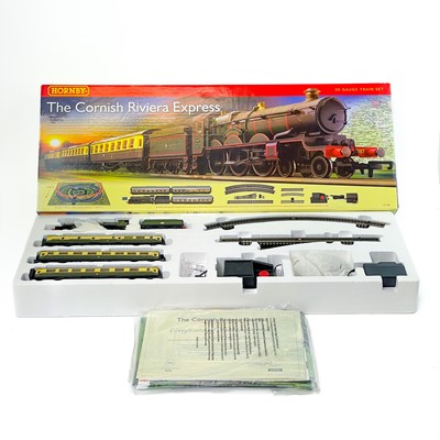 Lot 506 - Hornby "Cornish Riviera Express" OO gauge set (R1102)