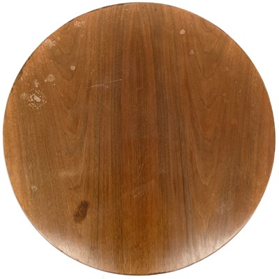 Lot 694 - A Robin Nance circular walnut occasional table.