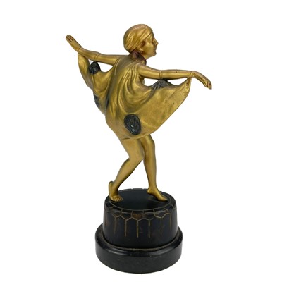 Lot 269 - After Professor Otto Poertzel (1876-1963), a gilt bronze figure.