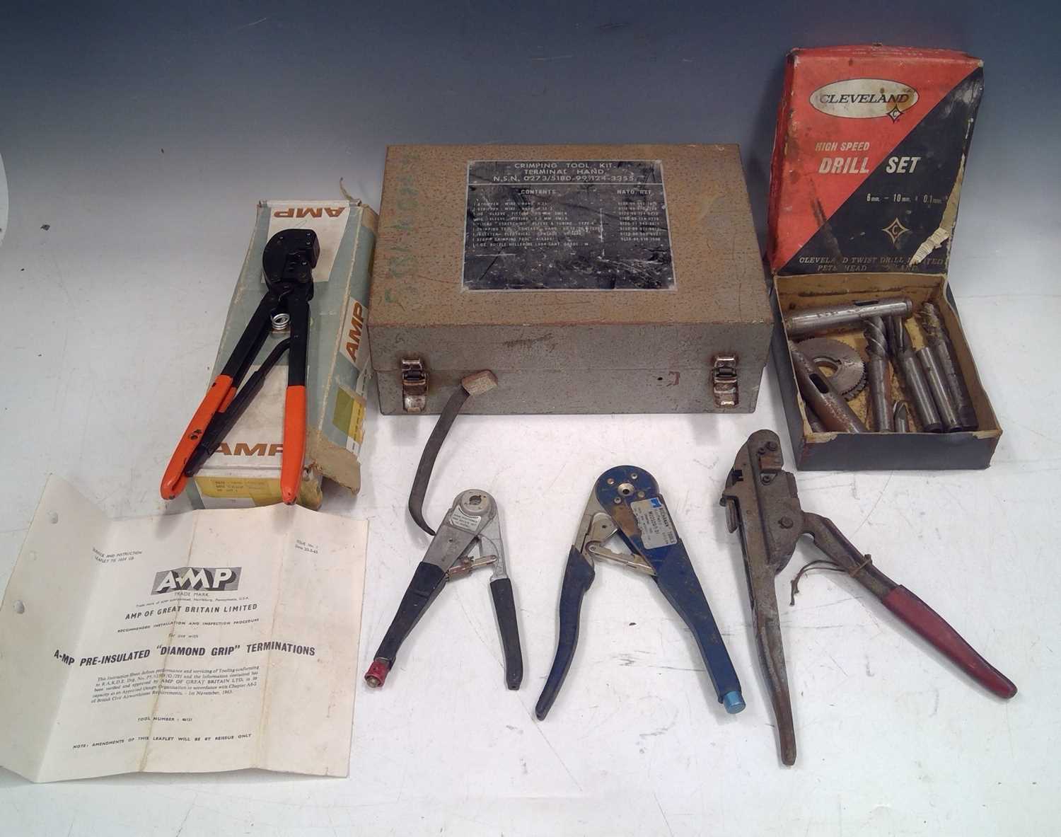 Lot 77 A selection of vintage Crimping Tools and
