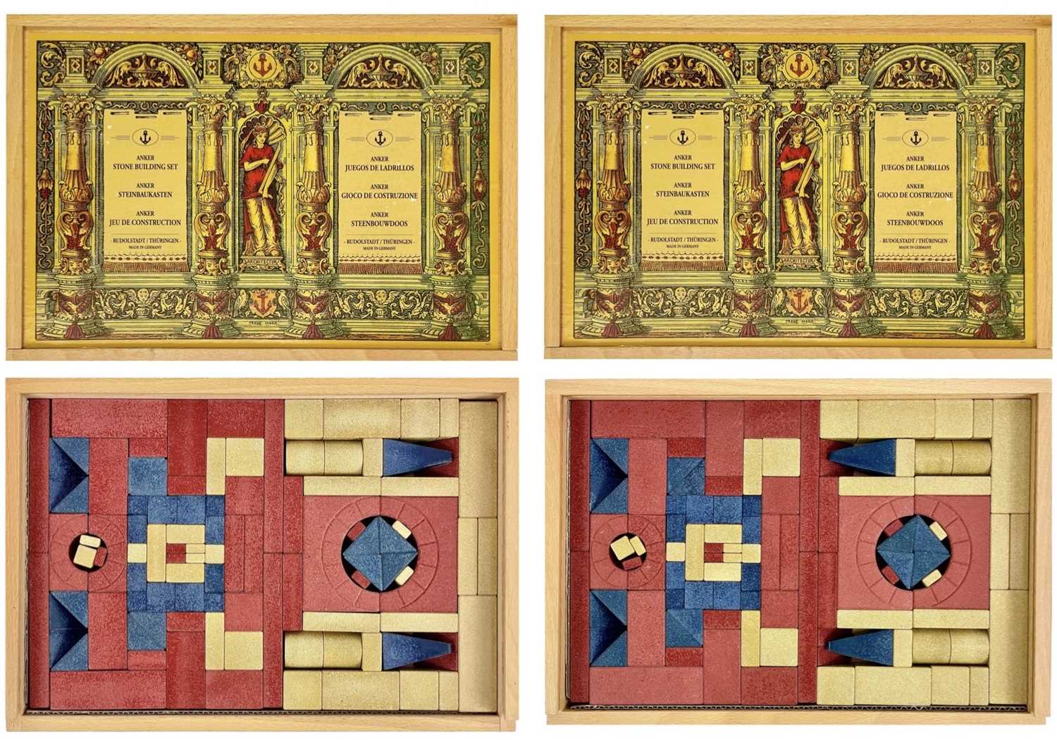 Lot 706 - Anchor blocks by Richter set 6A (x2)